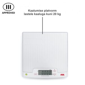 Meditsiiniline beebi- ja lastekaal ADE M10100-01, kuni 20kg - Image 5