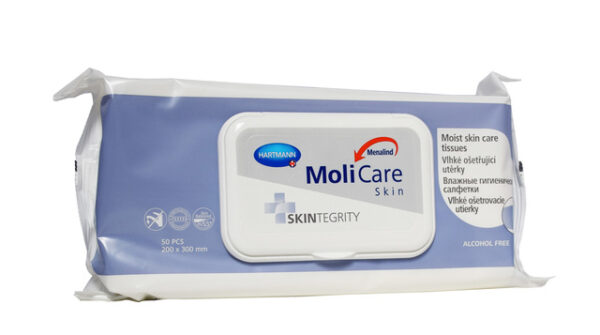 Niisutatud salvrätikud Molicare Skin