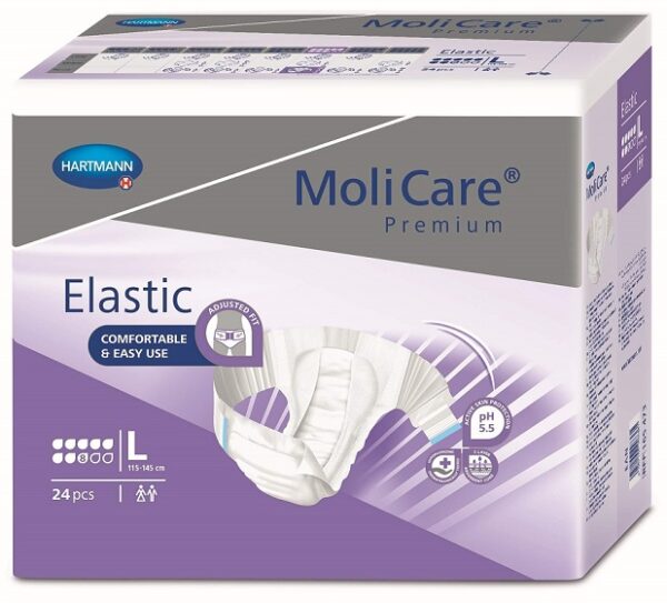 Püksmähkmed Molicare Elastic 8 tilka L, 24 tk.